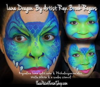 Bad Ass Mini Stencil - 1013 Dragon Scales Stencil