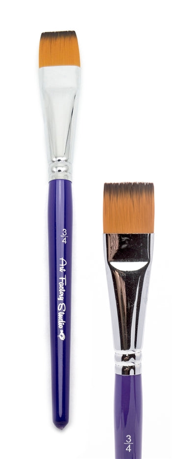 Art Factory - 3/4" Flat Brush