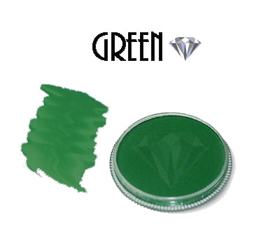 Diamond FX Face Paint - Essential Green - 30 grams
