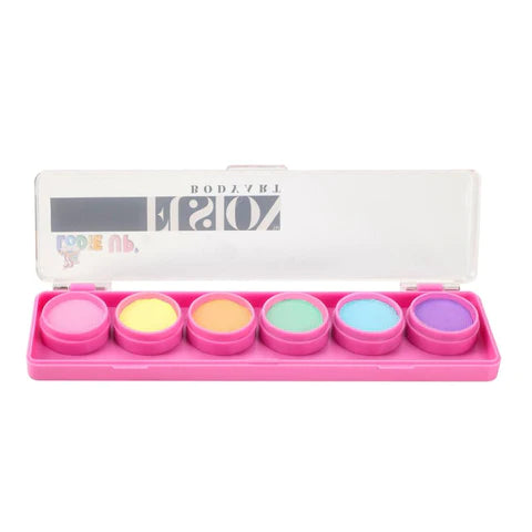 Fusion Body Art - Lodie Up Face Painting Pink Palette - Elodie's Pastel Delights