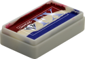 Diamond FX Face Paint - 1 Stroke Cake - Red White and Blue