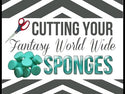 Buy One 25 Pack of Round Sponges, Get One Free