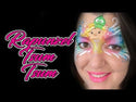 Diamond FX Face Paint - Split Cake - Happy Birthday - 50 grams