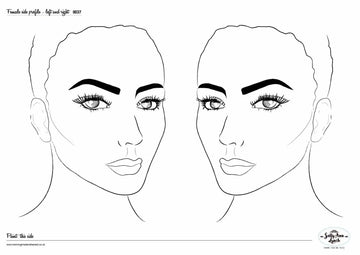 Sally-Ann Lynch Practice Board - 2 Side Adult Heads 0037 Sally Ann Lynch