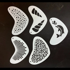 Face Paint Stencil Set - Boomerang - Art Factory Art Factory