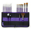 Art Factory - Brush Easel and Carrying Case - Purple Art Factory