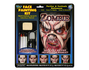 Wolfe FX - Face Painting Kit - Zombie