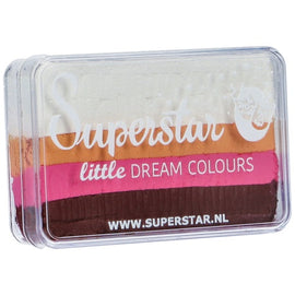 Superstar Face Paint - Little Dream Colours Rainbow Cake - Little ROSE 006 - 30 grams Superstar
