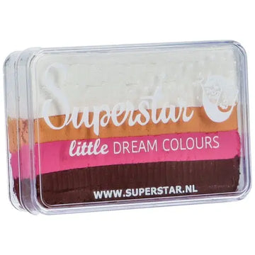 Superstar Face Paint - Little Dream Colours Rainbow Cake - Little ROSE 006 - 30 grams Superstar