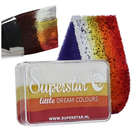 Superstar Face Paint - Little Dream Colours Rainbow Cake - Little MAGIC SUNRISE 007 - 30 grams