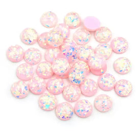 Face Paint Gems - Large Pink Opal - 12mm (0.5") - Pack of 10 Face Paint Forum Shop