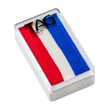 TAG Face Paint - 1 Stroke - Red White and Blue TAG Face Paint