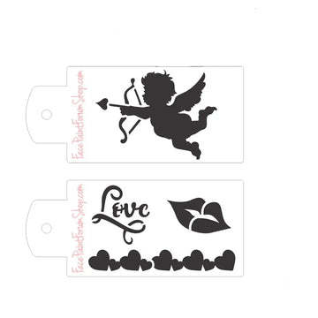 Boost Stencil Set - Cupid's Love Boost Stencils