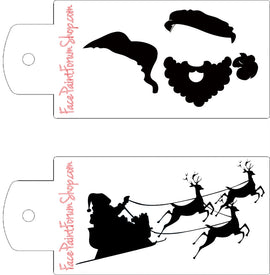 Boost Stencil Set - Santa and Sleigh Boost Stencils