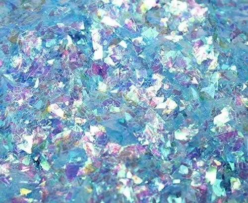 Suzy Sparkles Glitter - Ice Blue Chameleon - Chunky Suzy Sparkles