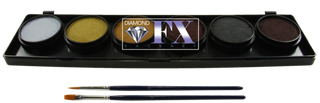 Diamond FX Face Paint - 6 essential colors - Beast Palette