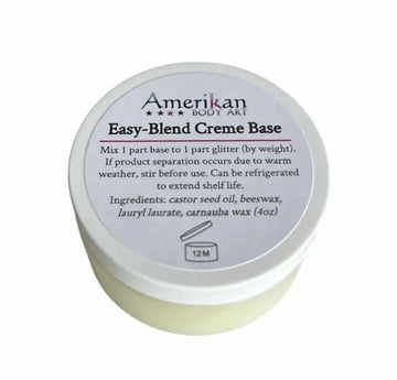 Amerikan Body Art - Glitter Creme Base - 8 oz Amerikan Body Art