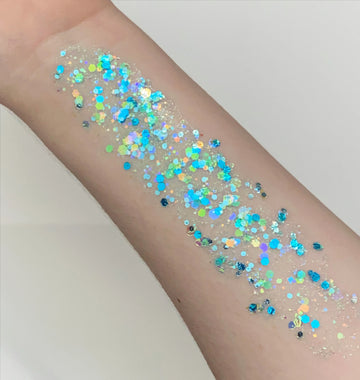 Amerikan Body Art Pixie Paint – Blue Monday Glitter Gel (1 oz) Amerikan Body Art