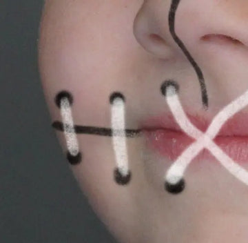 Digital Design Decks - "Black Stiches" Face Paint Forum Shop