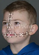 Digital Design Decks - "Black Stiches" Face Paint Forum Shop