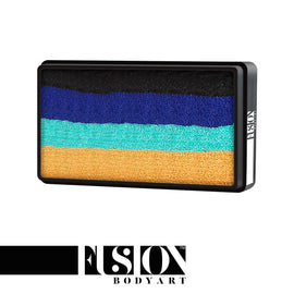Fusion Body Art - 1 Stroke - Blue Wren Fusion Body Art