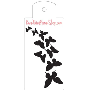 Boost Stencil - Cascading Butterflys Boost Stencils