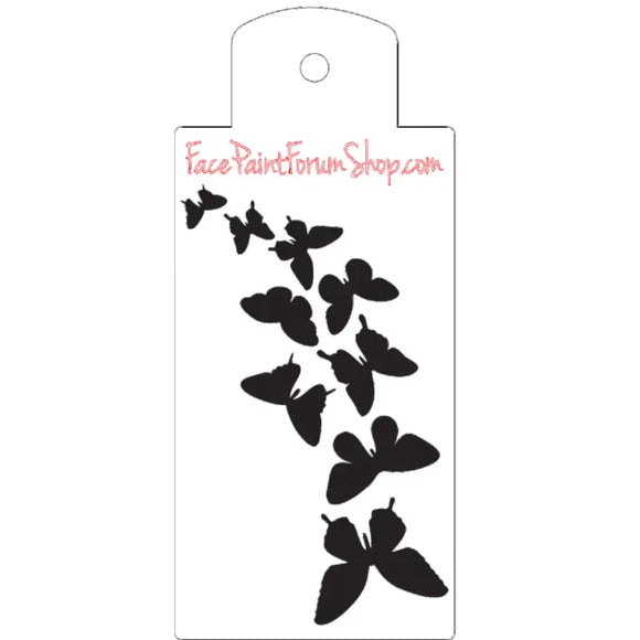 Boost Stencil - Cascading Butterflys Boost Stencils