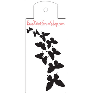 Boost Stencil - Cascading Butterflys