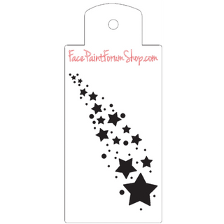 Boost Stencil - Cascading Stars