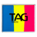 TAG Face Paint Split Cake - Carnival - 50 grams TAG Face Paint