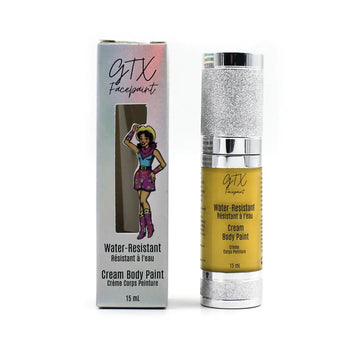 GTX Facepaint - Water-Resistant Cream Body Paint - Cornbread Yellow GTX Face Paint