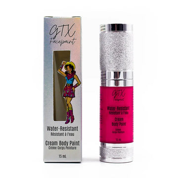 GTX Facepaint - Water-Resistant Cream Body Paint - Crawdad Pink - Neon GTX Face Paint
