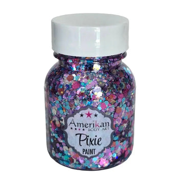 Amerikan Body Art Pixie Paint – Cupcake Day Glitter Gel (1 oz) Amerikan Body Art