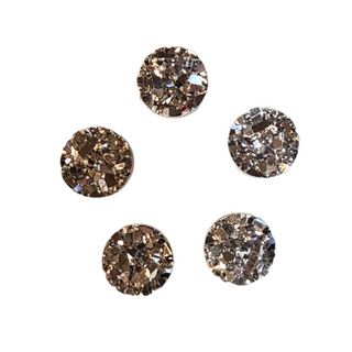 Face Paint Gems - Mini Diamond Round Gems - .25" - Pack of 40