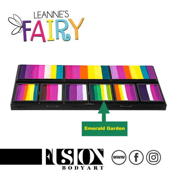 Fusion Body Art - Spectrum Palette - Leanne's Fairy Collection (Non Neon) Fusion Body Art