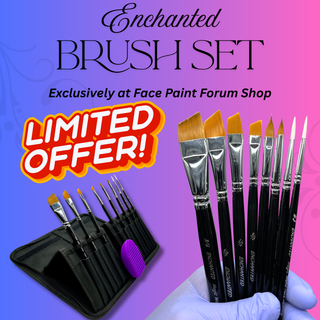 Limited Offer (Only 10) - Enchanted Brush Set + 3 Bonuses (Ships Free)
