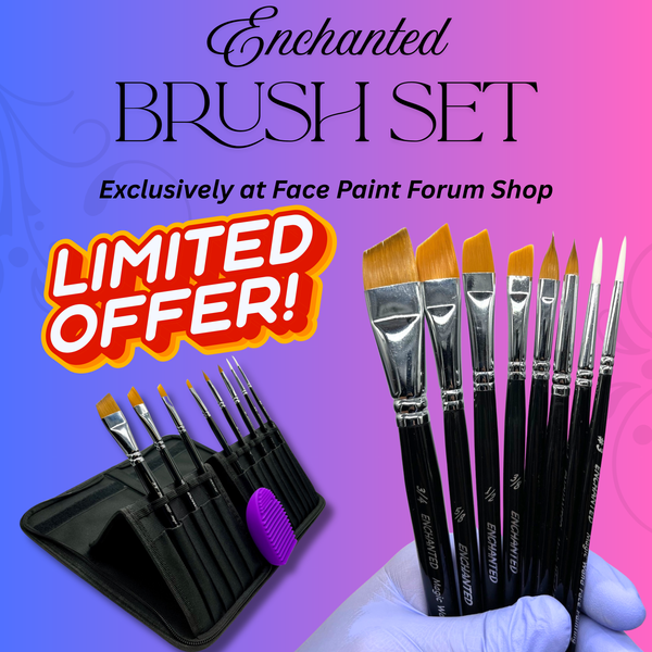 Limited Offer (Only 10) - Enchanted Brush Set + 3 Bonuses (Ships Free)