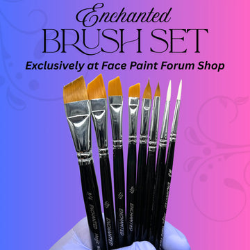 Enchanted Brush Set + Free Brush Wallet Enchanted