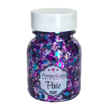 Amerikan Body Art Pixie Paint – Fifi Royale Glitter Gel (1 oz) Amerikan Body Art