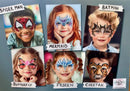 Sally-Ann Lynch - 6 Face Full Color Word Style Practice & Display Board - Landscape Sally Ann Lynch