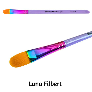 GTX Face Paint - Squishy Doodle Brushes - "Luna" Filbert GTX Face Paint