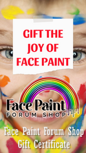Face Paint Forum Shop Gift Card