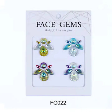 Face Paint Gems - Self-adhesive Face Paint Gem Stickers - FG022 Face Paint Forum Shop