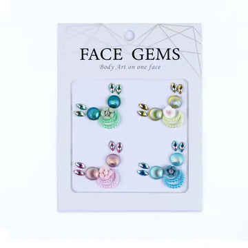 Face Paint Gems - Self-adhesive Face Paint Gem Stickers - FG028 Face Paint Forum Shop