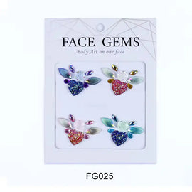 Face Paint Gems - Self-adhesive Face Paint Gem Stickers - FG025 Face Paint Forum Shop