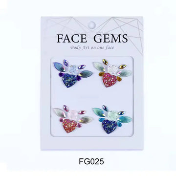 Face Paint Gems - Self-adhesive Face Paint Gem Stickers - FG025 Face Paint Forum Shop