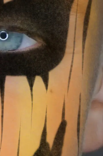 Digital Design Decks - "Scary Pumpkin Half Face" Face Paint Forum Shop