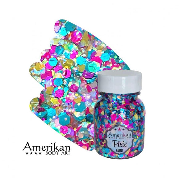 Amerikan Body Art - Pixie Paint Happy - 1 oz Amerikan Body Art