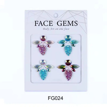 Face Paint Gems - Self-adhesive Face Paint Gem Stickers - FG024 Face Paint Forum Shop