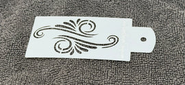 Boost Stencil Single - Swirl - Clearance Boost Stencils